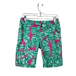 Loudmouth Golf Shark Print Novelty Shorts